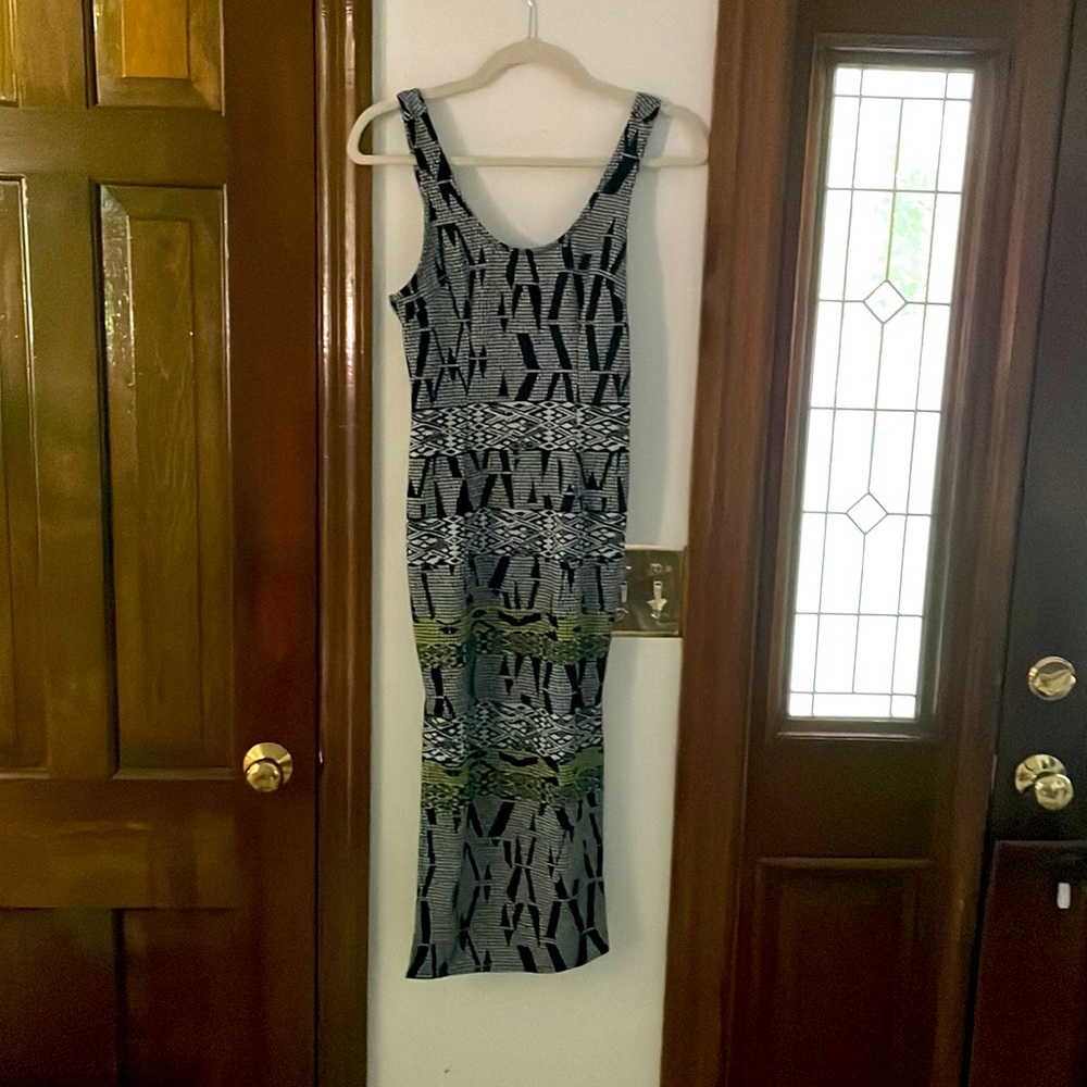 Gently worn, size small maxi dress by silence and noise